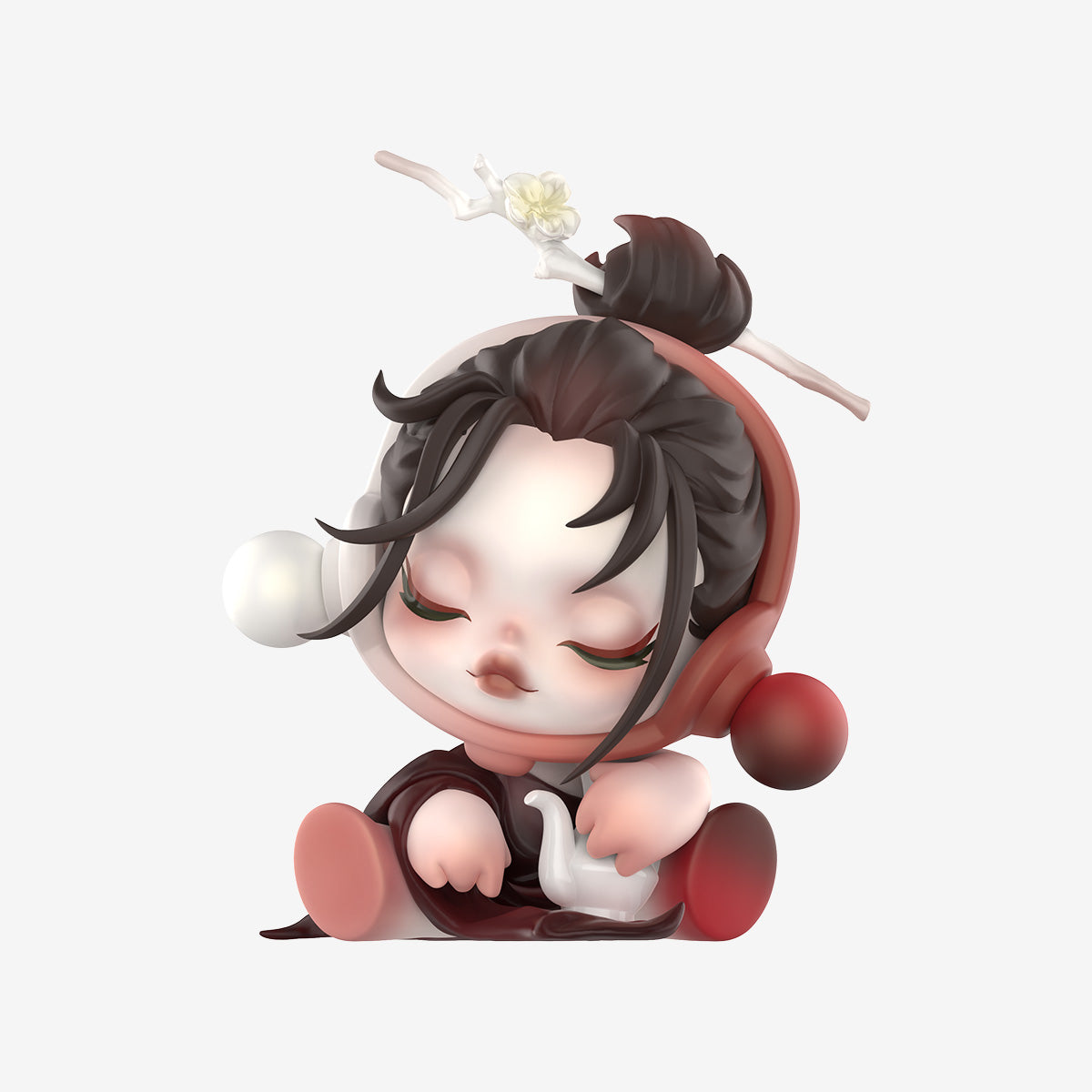 SKULLPANDA The Ink Plum Blossom